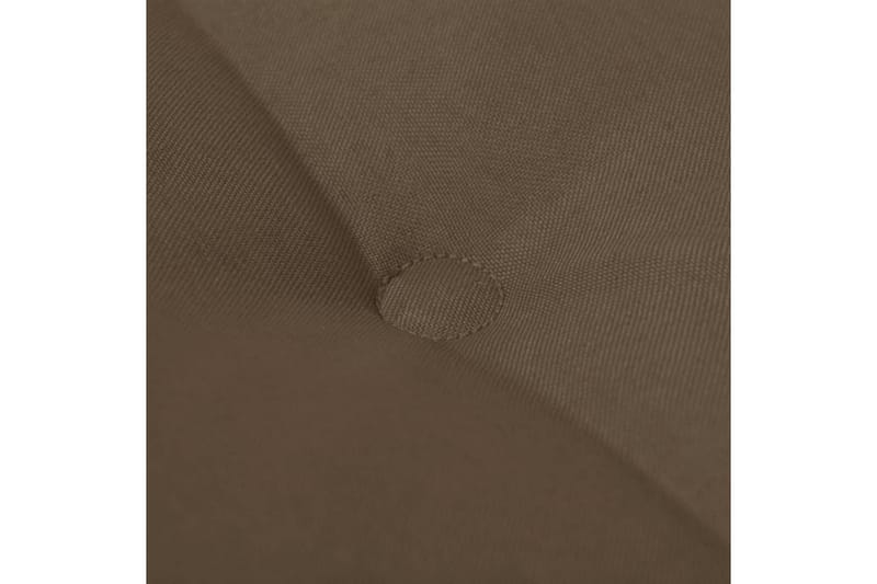 hynde til havebænk 120x50x3 cm gråbrun - Brun - Havemøbler - Hynder - Hynder til bænk & havesofa