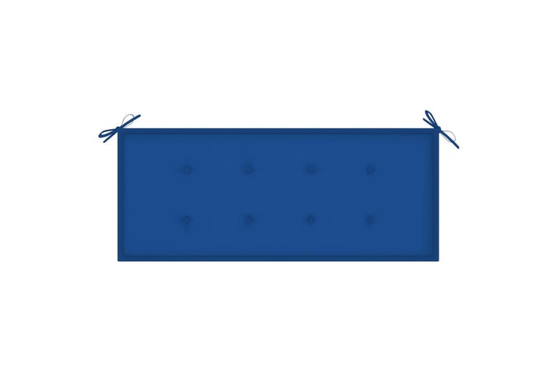 hynde til havebænk 120x50x4 cm stof kongeblå - Blå - Havemøbler - Hynder - Hynder til bænk & havesofa
