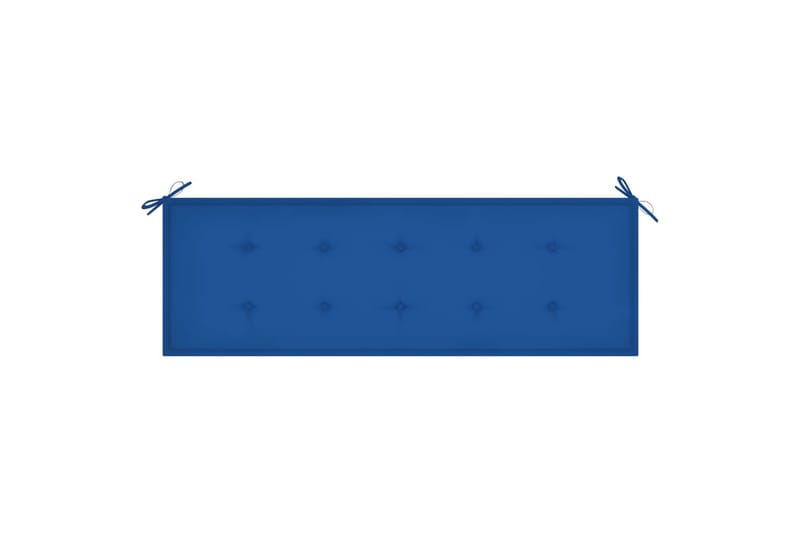 hynde til havebænk 150x50x4 cm stof kongeblå - Blå - Havemøbler - Hynder - Hynder til bænk & havesofa