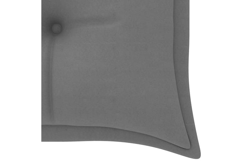 Hynde til havebænk 150x50x7 cm stof grå - Grå - Havemøbler - Hynder - Hynder til bænk & havesofa