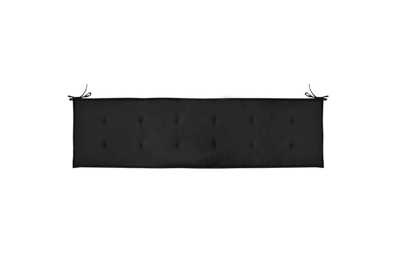 Hynde Til Havebænk 180x50x3 cm Sort - Sort - Havemøbler - Hynder - Hynder til bænk & havesofa