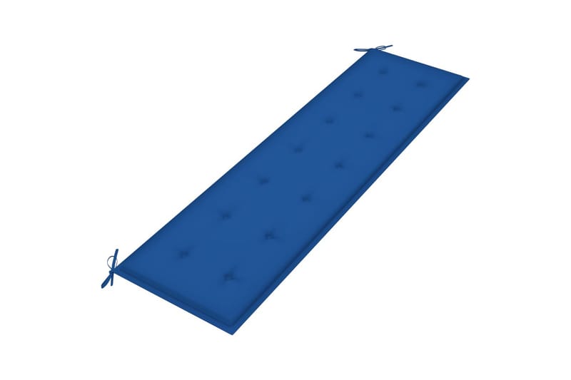 Hynde Til Havebænk 180x50x4 cm Stof Kongeblå - Blå - Havemøbler - Hynder - Hynder til bænk & havesofa