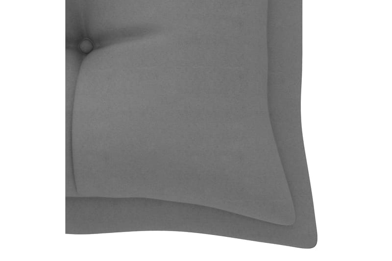 Hynde til havebænk 180x50x7 cm stof grå - Grå - Havemøbler - Hynder - Hynder til bænk & havesofa