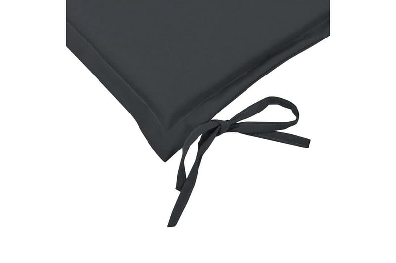 Hynde Til Havebænk Antracitgrå 120 X 50 X 3 Cm - Grå - Havemøbler - Hynder - Hynder til bænk & havesofa