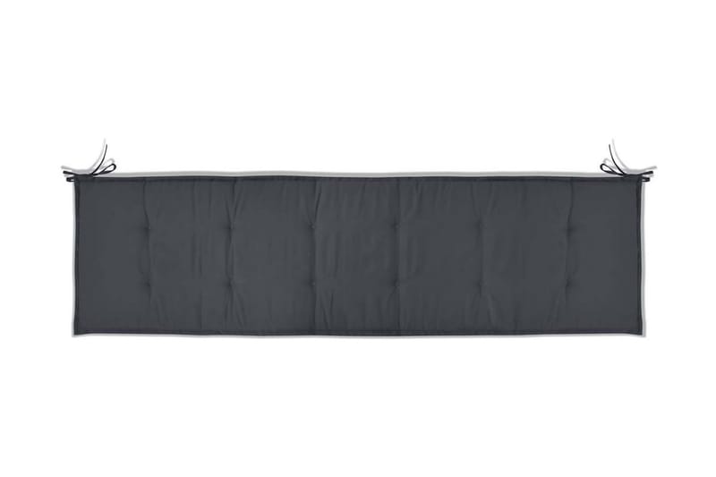 Hynde Til Havebænk Antracitgrå 180 X 50 X 3 Cm - Grå - Havemøbler - Hynder - Hynder til bænk & havesofa