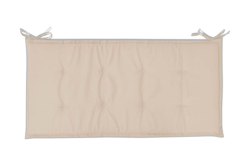 Hynde Til Havebænk Cremefarvet 100 X 50 X 3 Cm - Creme - Hynder til bænk & havesofa