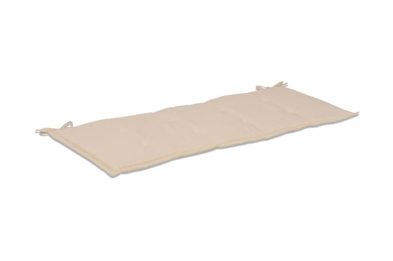 Hynde Til Havebænk Cremefarvet 120 X 50 X 3 Cm - Creme - Havemøbler - Hynder - Hynder til bænk & havesofa