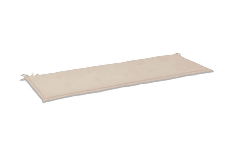 Hynde Til Havebænk Cremefarvet 150 X 50 X 3 Cm - Creme - Havemøbler - Hynder - Hynder til bænk & havesofa