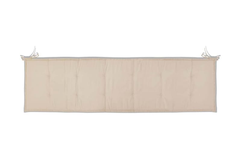 Hynde Til Havebænk Cremefarvet 180 X 50 X 3 Cm - Creme - Hynder til bænk & havesofa