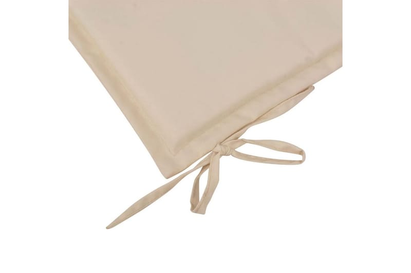 Hynde Til Havebænk Cremefarvet 180 X 50 X 3 Cm - Creme - Havemøbler - Hynder - Hynder til bænk & havesofa