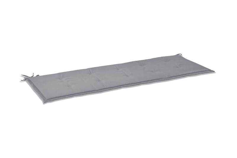 Hynde Til Havebænk Grå 150 X 50 X 3 Cm - Grå - Havemøbler - Hynder - Hynder til bænk & havesofa