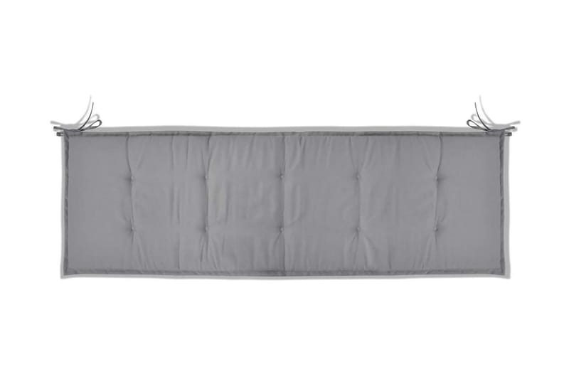 Hynde Til Havebænk Grå 150 X 50 X 3 Cm - Grå - Havemøbler - Hynder - Hynder til bænk & havesofa