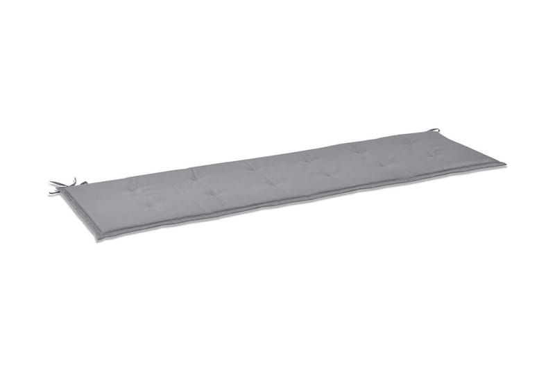 Hynde Til Havebænk Grå 180 X 50 X 3 Cm - Grå - Havemøbler - Hynder - Hynder til bænk & havesofa
