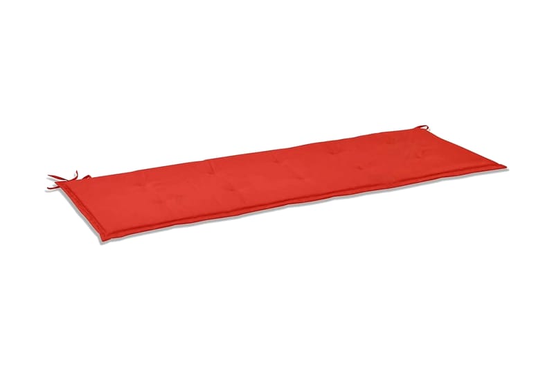 hynde til havebænk rød 150 x 50 x 3 cm - Rød - Havemøbler - Hynder - Hynder til bænk & havesofa