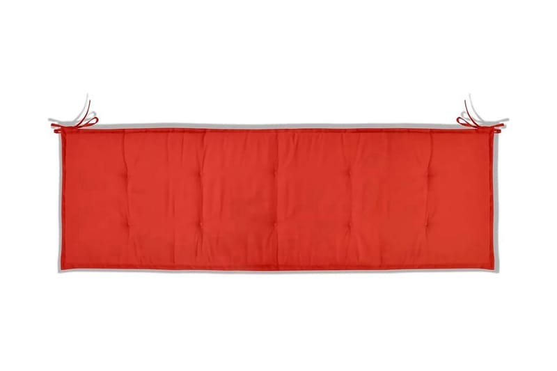 hynde til havebænk rød 150 x 50 x 3 cm - Rød - Havemøbler - Hynder - Hynder til bænk & havesofa