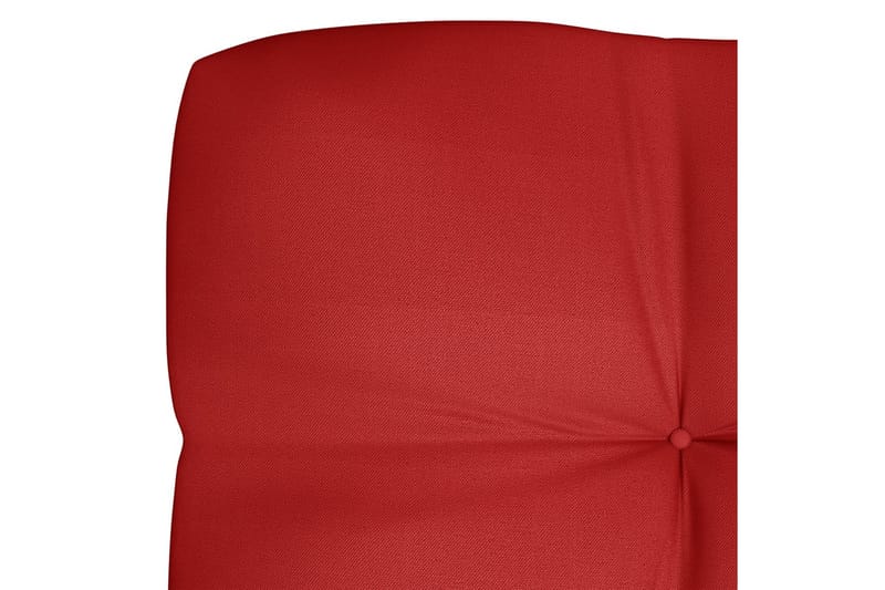 Hynde til havesofa 120x40x12 cm stof rød - Rød - Hynder til bænk & havesofa