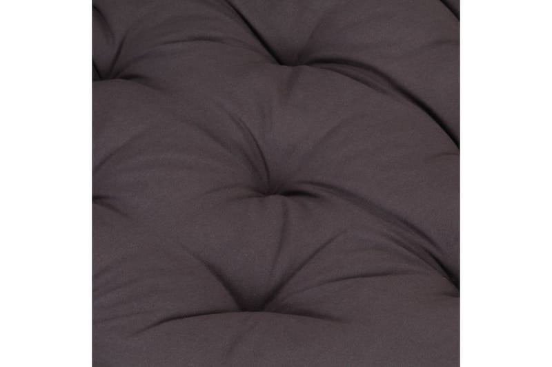 Hynde Til Pallesofa 120x80x10 cm Antracitgrå - Grå - Havemøbler - Hynder - Hynder til bænk & havesofa