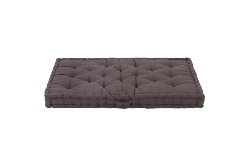 Hynde Til Pallesofa 120x80x10 cm Antracitgrå - Grå - Havemøbler - Hynder - Hynder til bænk & havesofa