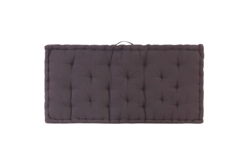 Hynde Til Pallesofa 120x80x10 cm Antracitgrå - Grå - Havemøbler - Hynder - Hynder til bænk & havesofa