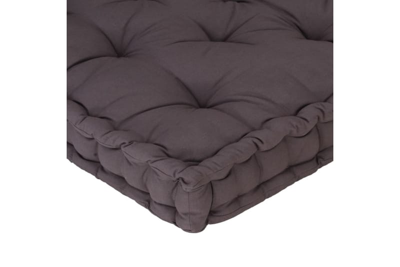 Hynde Til Pallesofa 120x80x10 cm Antracitgrå - Grå - Havemøbler - Hynder - Hynder til bænk & havesofa
