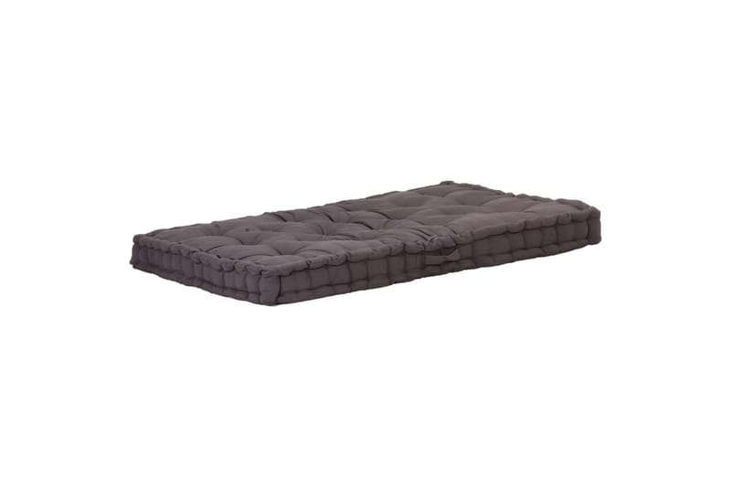 Hynde Til Pallesofa 120x80x10 cm Antracitgrå - Grå - Havemøbler - Hynder - Hynder til bænk & havesofa