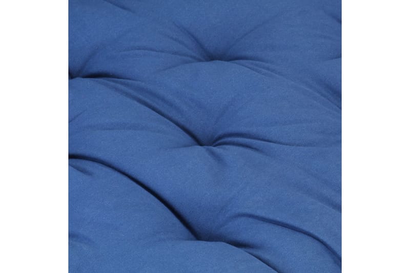 Hynde Til Pallesofa 120x80x10 cm Bomuld Lyseblå - Blå - Havemøbler - Hynder - Hynder til bænk & havesofa