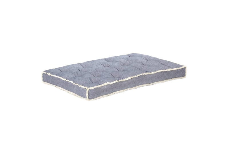 hynde til pallesofa 120x80x10 cm blå - Blå - Havemøbler - Hynder - Hynder til bænk & havesofa