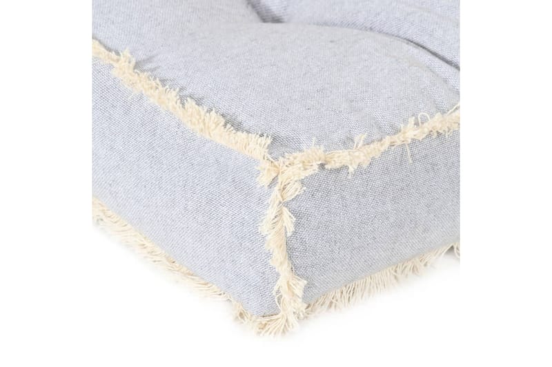 hynde til pallesofa 120x80x10 cm grå - Grå - Havemøbler - Hynder - Hynder til bænk & havesofa