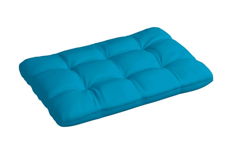 hynde til pallesofa 120x80x12 cm blå - Blå - Havemøbler - Hynder - Hynder til bænk & havesofa