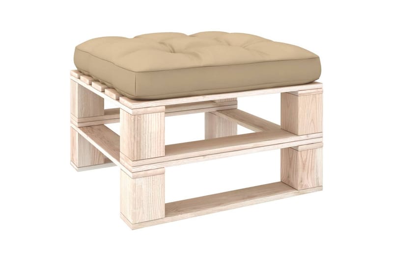 Hynde Til Pallesofa 58x58x10 cm Beige - Beige - Havemøbler - Hynder - Hynder til bænk & havesofa