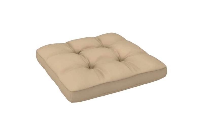 Hynde Til Pallesofa 58x58x10 cm Beige - Beige - Hynder til bænk & havesofa