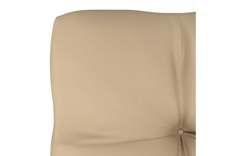 Hynde Til Pallesofa 58x58x10 cm Beige - Beige - Havemøbler - Hynder - Hynder til bænk & havesofa
