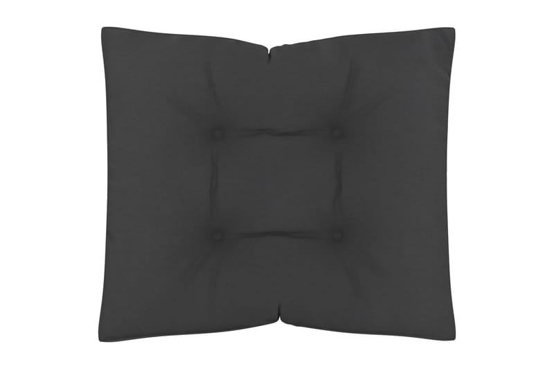 Hynder Til Pallesofa 3 stk. Stof Sort - Sort - Havemøbler - Hynder - Hynder til bænk & havesofa