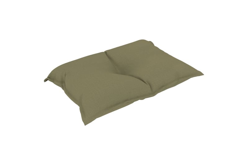 Hynder Til Pallesofa 2 stk. Stof Beige - Beige - Hynder til bænk & havesofa