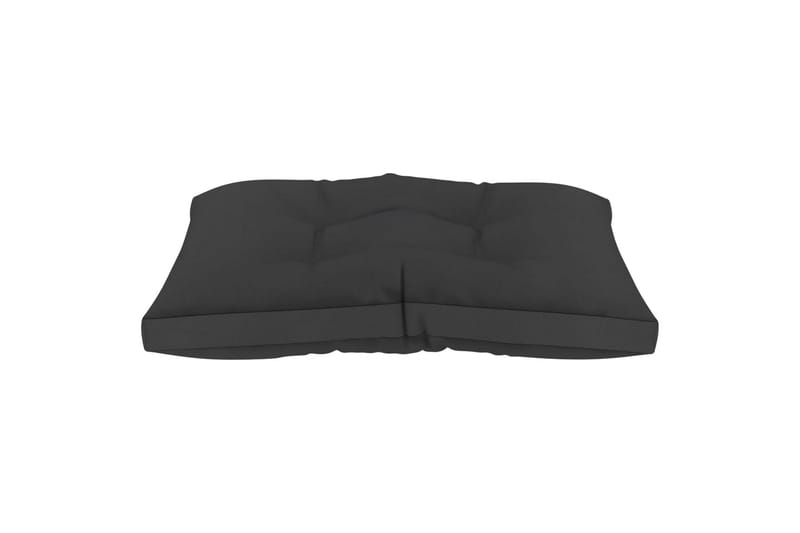 Hynder Til Pallesofa 3 stk. Stof Sort - Sort - Havemøbler - Hynder - Hynder til bænk & havesofa