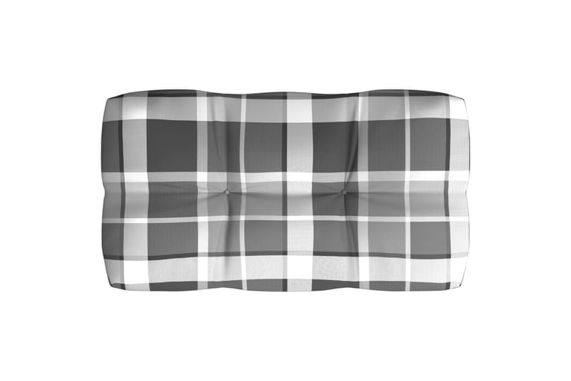 hynder til pallesofa 5 stk. gråternet mønster - Flerfarvet - Havemøbler - Hynder - Hynder til bænk & havesofa