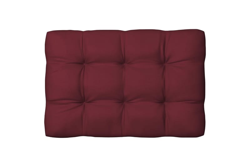 Hynder til pallesofa 5 stk. vinrød - Rød - Havemøbler - Hynder - Hynder til bænk & havesofa