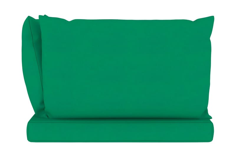 Hynder til pallesofa 3 stk. stof grøn - Grøn - Havemøbler - Hynder - Hynder til bænk & havesofa