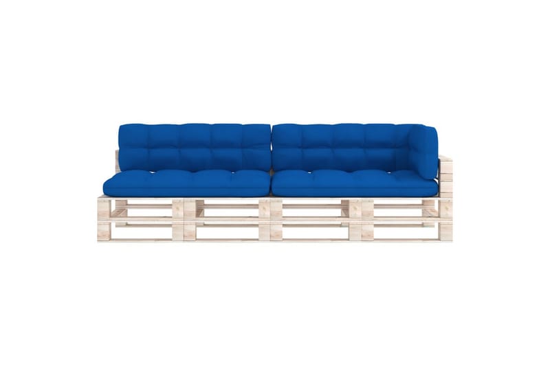 hynder til pallesofa 5 stk. kongeblå - Blå - Havemøbler - Hynder - Hynder til bænk & havesofa