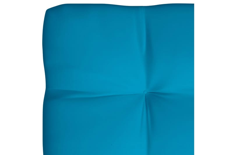 Hynder Til Pallesofa 2 Stk. Stof Blå - Blå - Havemøbler - Hynder - Hynder til bænk & havesofa