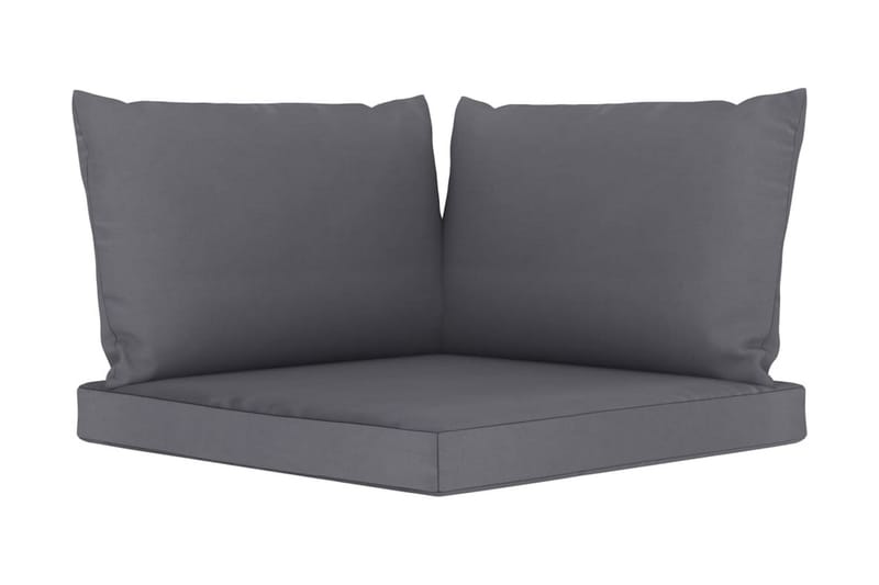 hynder til pallesofa 3 stk. stof antracitgrå - Antracit - Havemøbler - Hynder - Hynder til bænk & havesofa