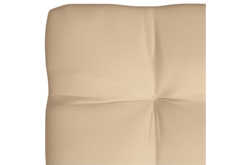 pallehynde 120x80x12 cm stof beige - Beige - Havemøbler - Hynder - Hynder til bænk & havesofa
