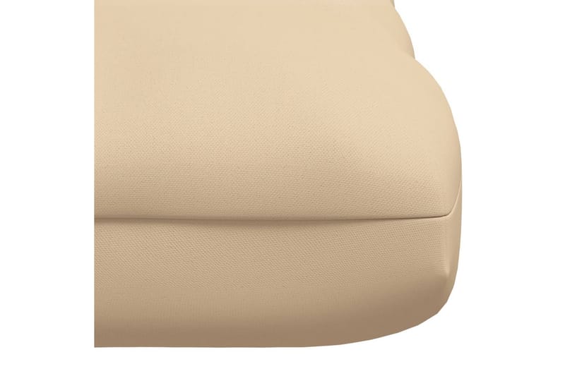 pallehynde 120x80x12 cm stof beige - Beige - Havemøbler - Hynder - Hynder til bænk & havesofa