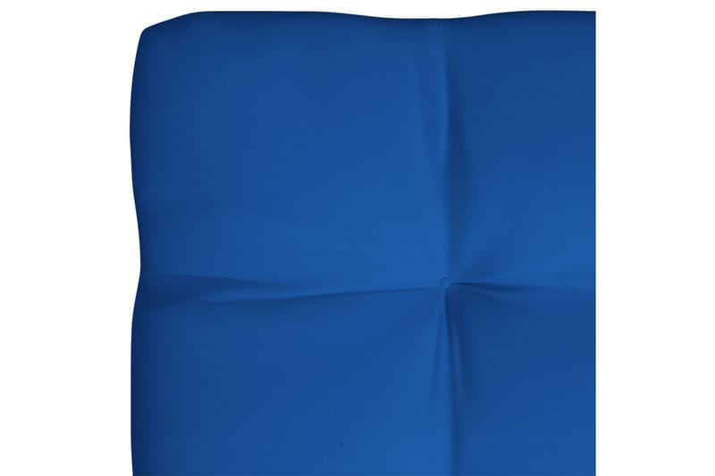 Pallehynde 120x80x12 cm stof kongeblå - Blå - Hynder til bænk & havesofa