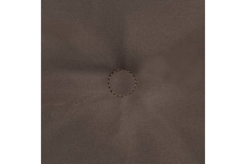 hynde til havestol 2 stk. 120 x 50 x 3 cm gråbrun - Grå - Havemøbler - Hynder - Positionshynder