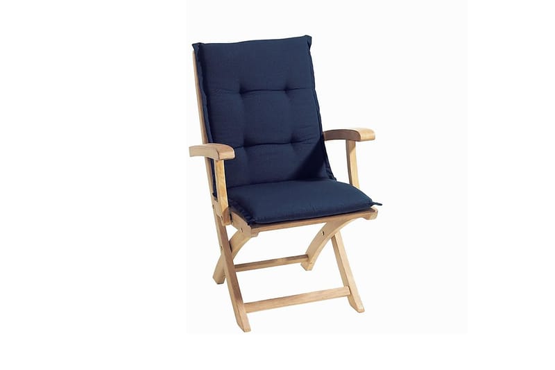 Hynde til Teak Stol - Marineblå - Havemøbler - Hynder - Positionshynder
