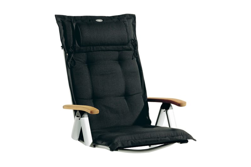 Positionsdyna Canyon med nackkudde Fritab Black - Havemøbler - Hynder - Positionshynder