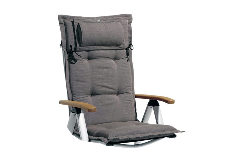 Positionsdyna Canyon med nackkudde Fritab Dark grey - Havemøbler - Hynder - Positionshynder