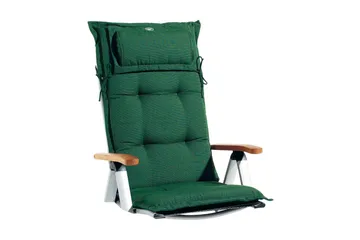 Positionsdyna Canyon med nackkudde Fritab Grön