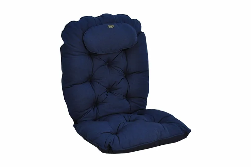 Snurr & gung LYX inkl. nackkudde:Antracitstruktur Fritab Blue texture, undefined